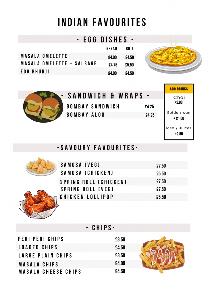 Delight - Cafe and Takeaway, Kenton Road, Harrow, best taste, coffee, iced, chais, karaoke, masala, latte, juices, burgers, hot dogs, omelette, bhurji, spring roll, lollipop, momo's chicken, veg, lamb, full English breakfast, Indian, sandwich, wrap, panini, baguette, patisserie, tea, nuggets, strips, samosa, fries, loaded, masala,